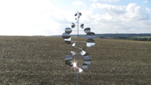 Edelstahl Windspiel Sailor ST 60 x 40 cm, Höhe 180 cm