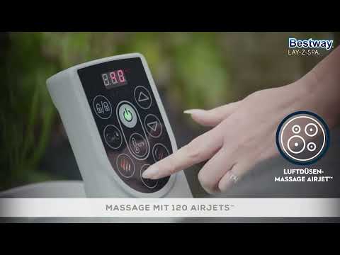 LAY-Z-SPA Miami AirJet Whirlpool Ø 180 x 66 cm für 4 Personen