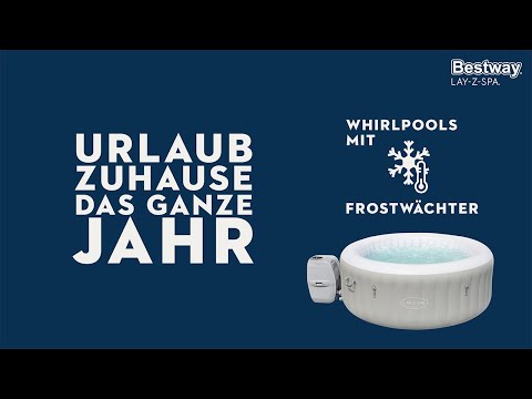 Bestway Whirlpool Lay Z Spa Tahiti AirJet, rund 180 x 66 cm, Frostschutz