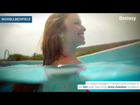 Bestway Steel Pro MAX Frame Pool Komplett-Set 610 x 366 x 122 cm oval