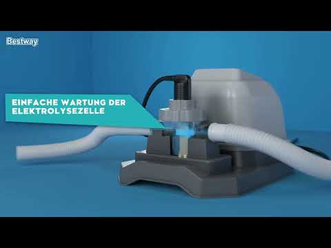 Bestway Salzwasseranlage Hydrogenic 6 gh, 80 W für Aufstellpools